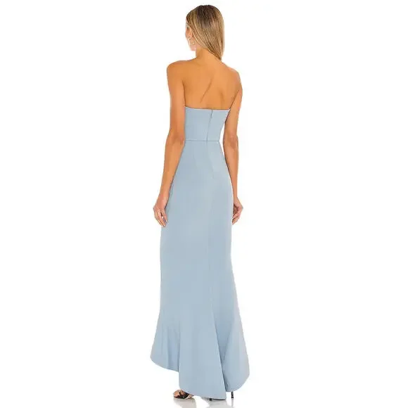 REVOLVE NBD  June Gown in Baby Blue X XS NWT $228 MSRP - Picture 3 of 8